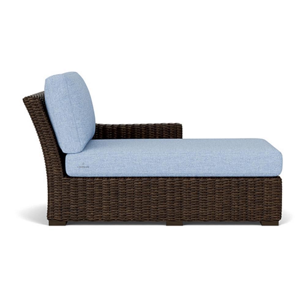 Mesa Left Arm Chaise Premium Wicker Furniture Lloyd Flanders - Uptown Sebastian