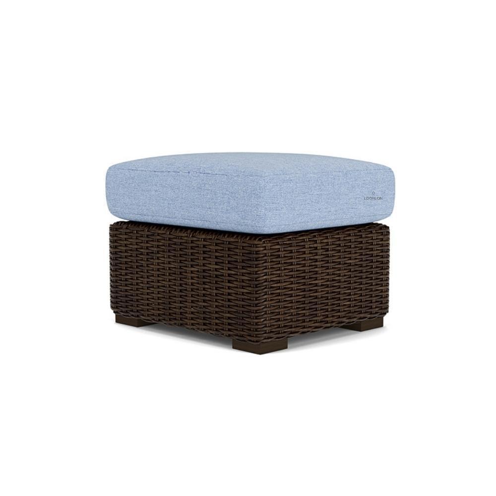 Mesa Ottoman Premium Wicker Furniture Lloyd Flanders - Uptown Sebastian