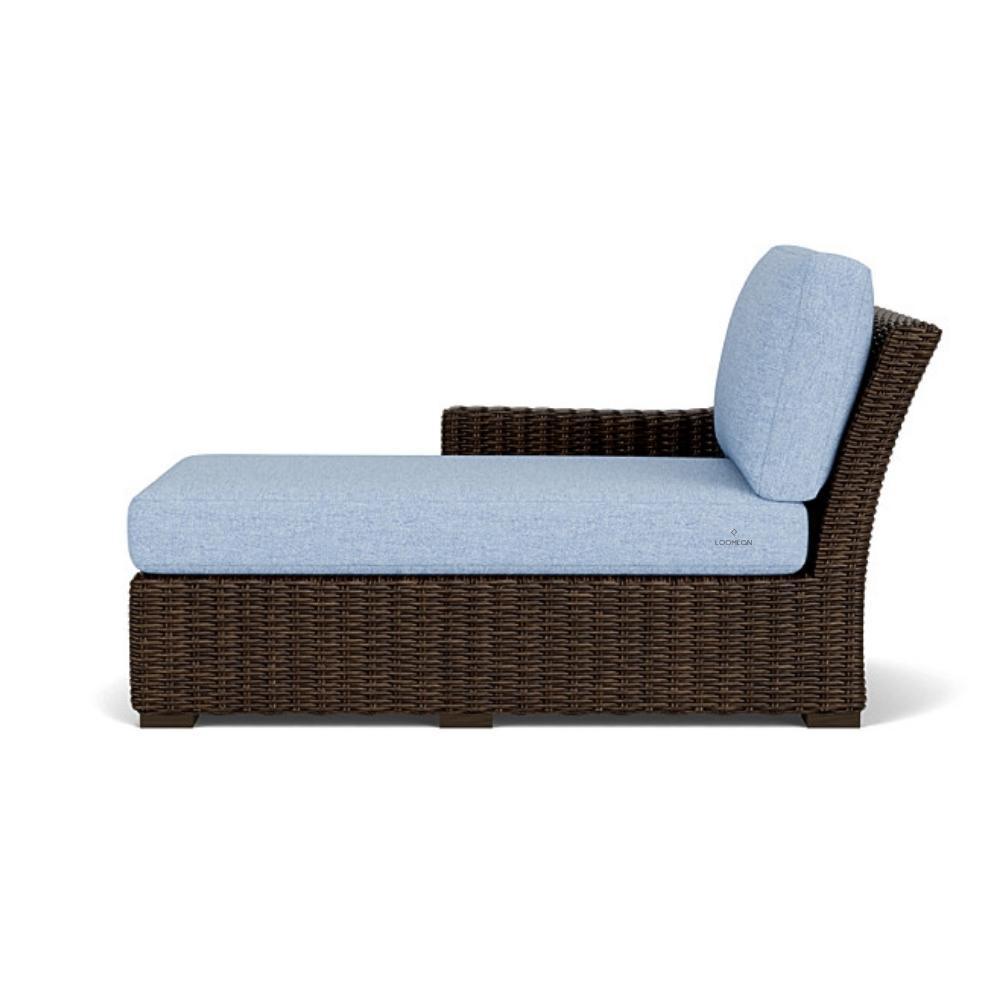 Mesa Right Arm Chaise Premium Wicker Furniture Lloyd Flanders - Uptown Sebastian