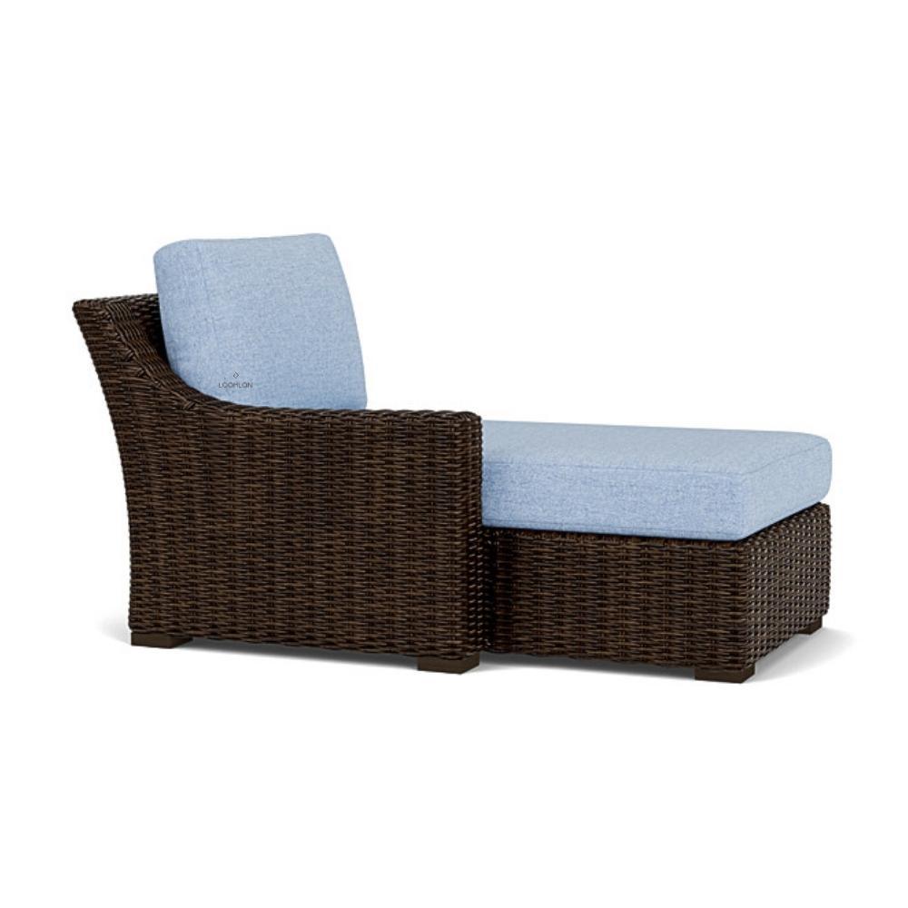 Mesa Right Arm Chaise Premium Wicker Furniture Lloyd Flanders - Uptown Sebastian