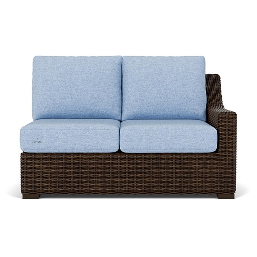 Mesa Right Arm Loveseat Premium Wicker Furniture Lloyd Flanders - Uptown Sebastian