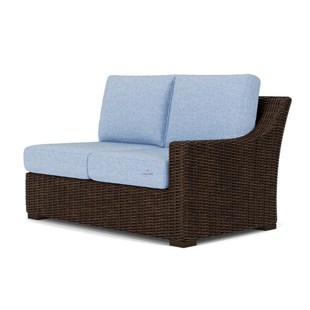 Mesa Right Arm Loveseat Premium Wicker Furniture Lloyd Flanders - Uptown Sebastian