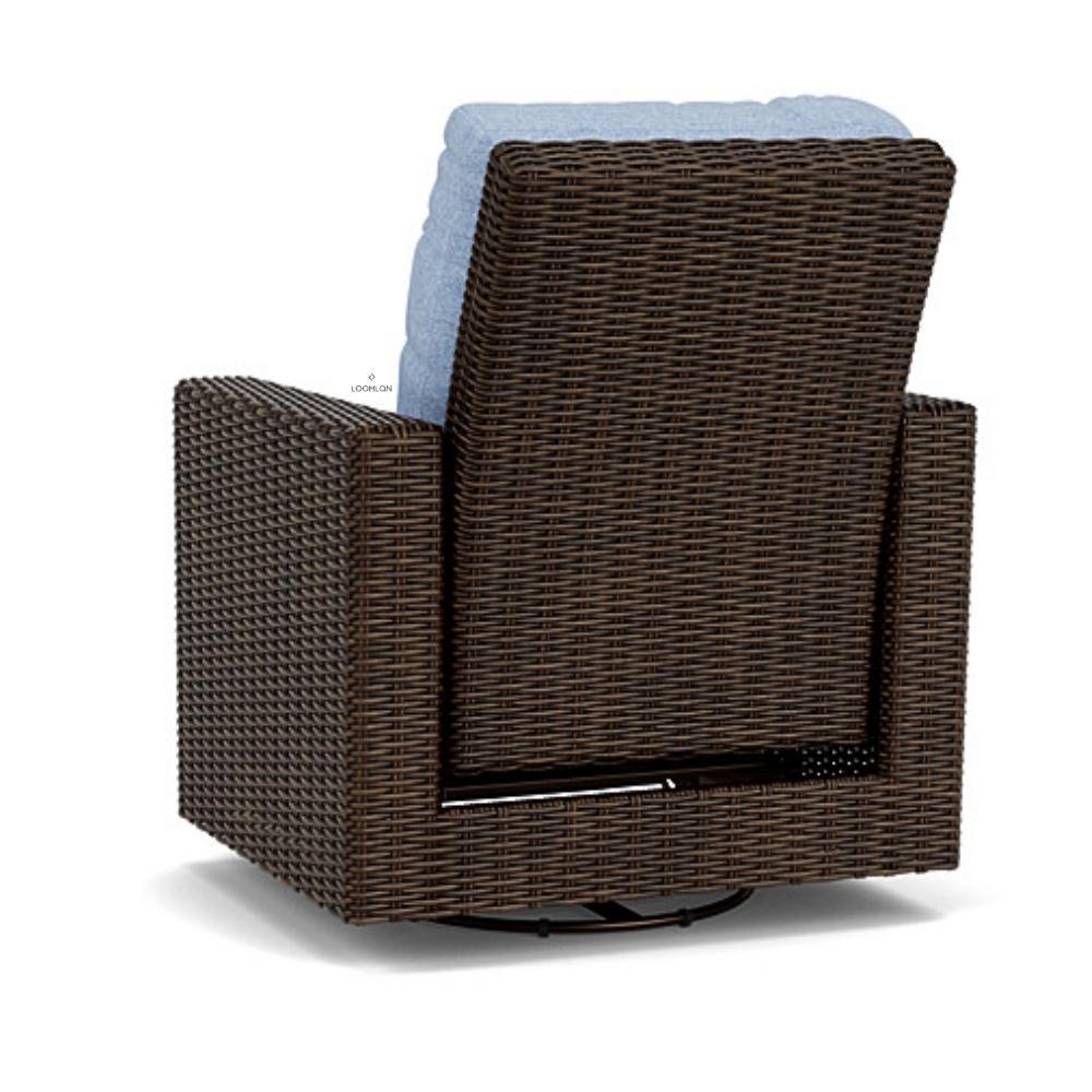 Mesa Swivel Glider Lounge Chair Premium Wicker Furniture - Uptown Sebastian