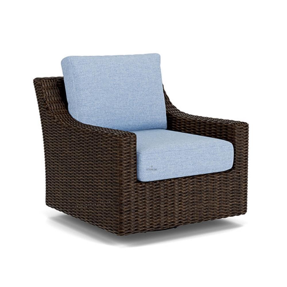 Mesa Swivel Glider Lounge Chair Premium Wicker Furniture - Uptown Sebastian