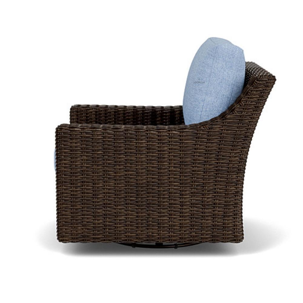 Mesa Swivel Glider Lounge Chair Premium Wicker Furniture - Uptown Sebastian