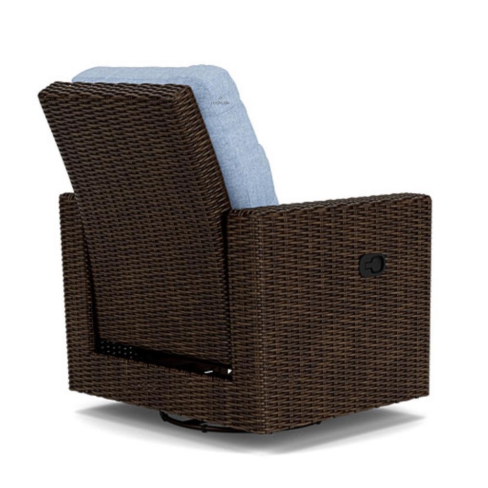 Mesa Swivel Glider Lounge Chair Premium Wicker Furniture - Uptown Sebastian