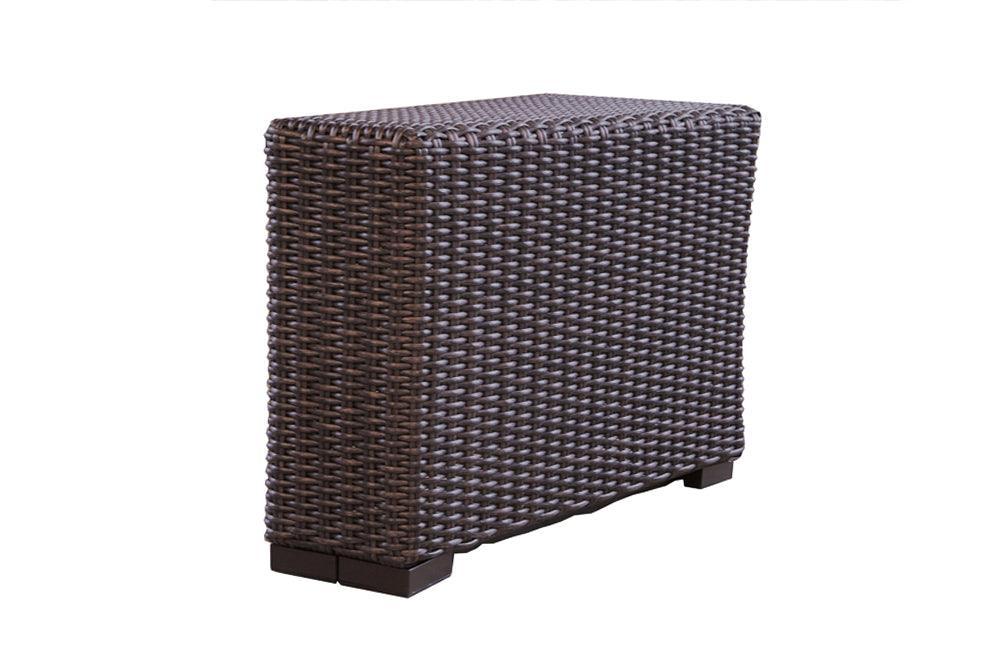 Mesa Wedge Table Premium Wicker Furniture Lloyd Flanders - Uptown Sebastian