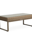 Milan 49" Rectangular Cocktail Table Made In USA Lloyd Flanders - Uptown Sebastian