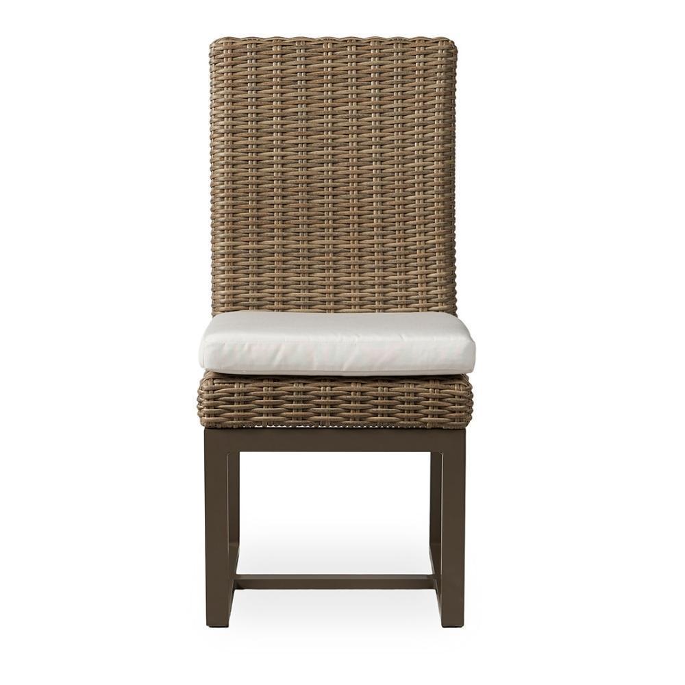 Milan Armless Dining Chair Premium Wicker Furniture Made In USA - Uptown Sebastian