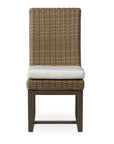 Milan Armless Dining Chair Premium Wicker Furniture Made In USA - Uptown Sebastian