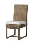 Milan Armless Dining Chair Premium Wicker Furniture Made In USA - Uptown Sebastian