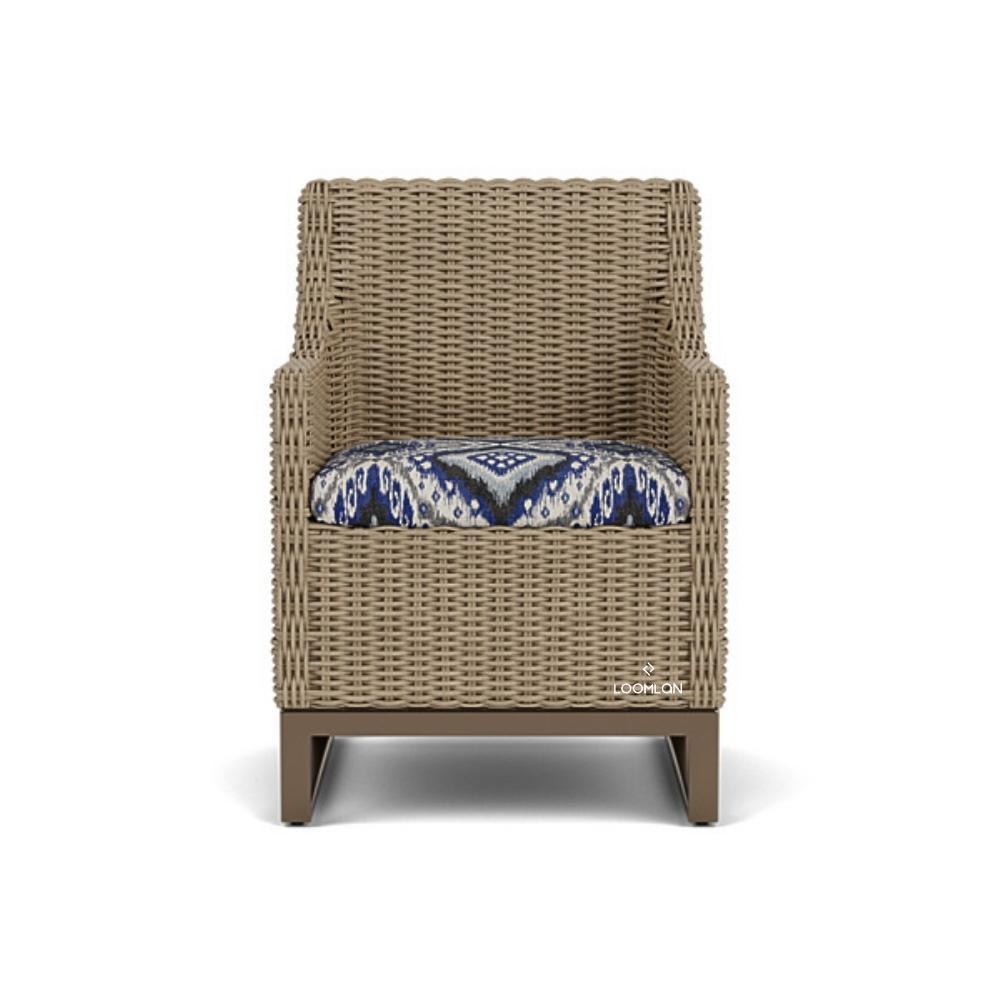 Milan Dining Armchair Premium Wicker Furniture Made In USA - Uptown Sebastian