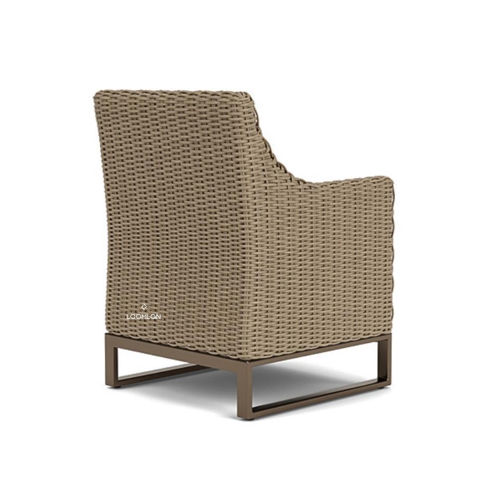 Milan Dining Armchair Premium Wicker Furniture Made In USA - Uptown Sebastian