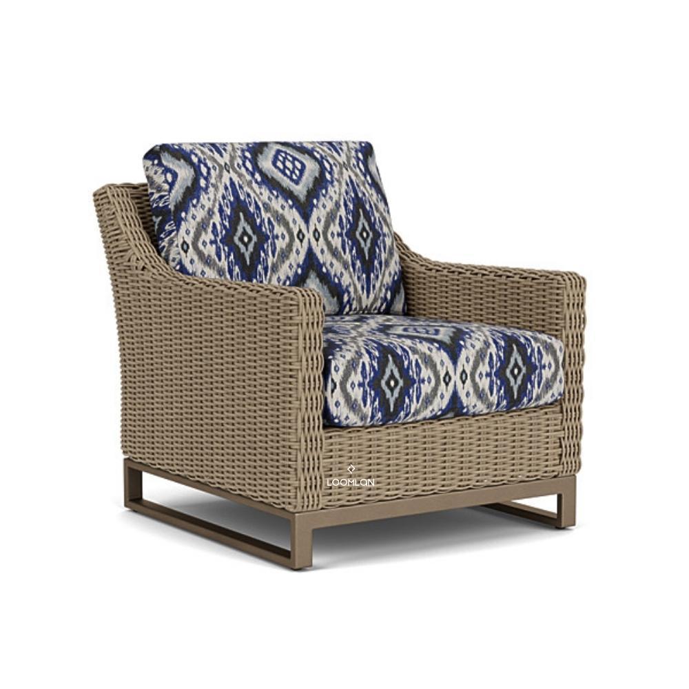 Milan Lounge Chair Premium Wicker Furniture Made In USA - Uptown Sebastian