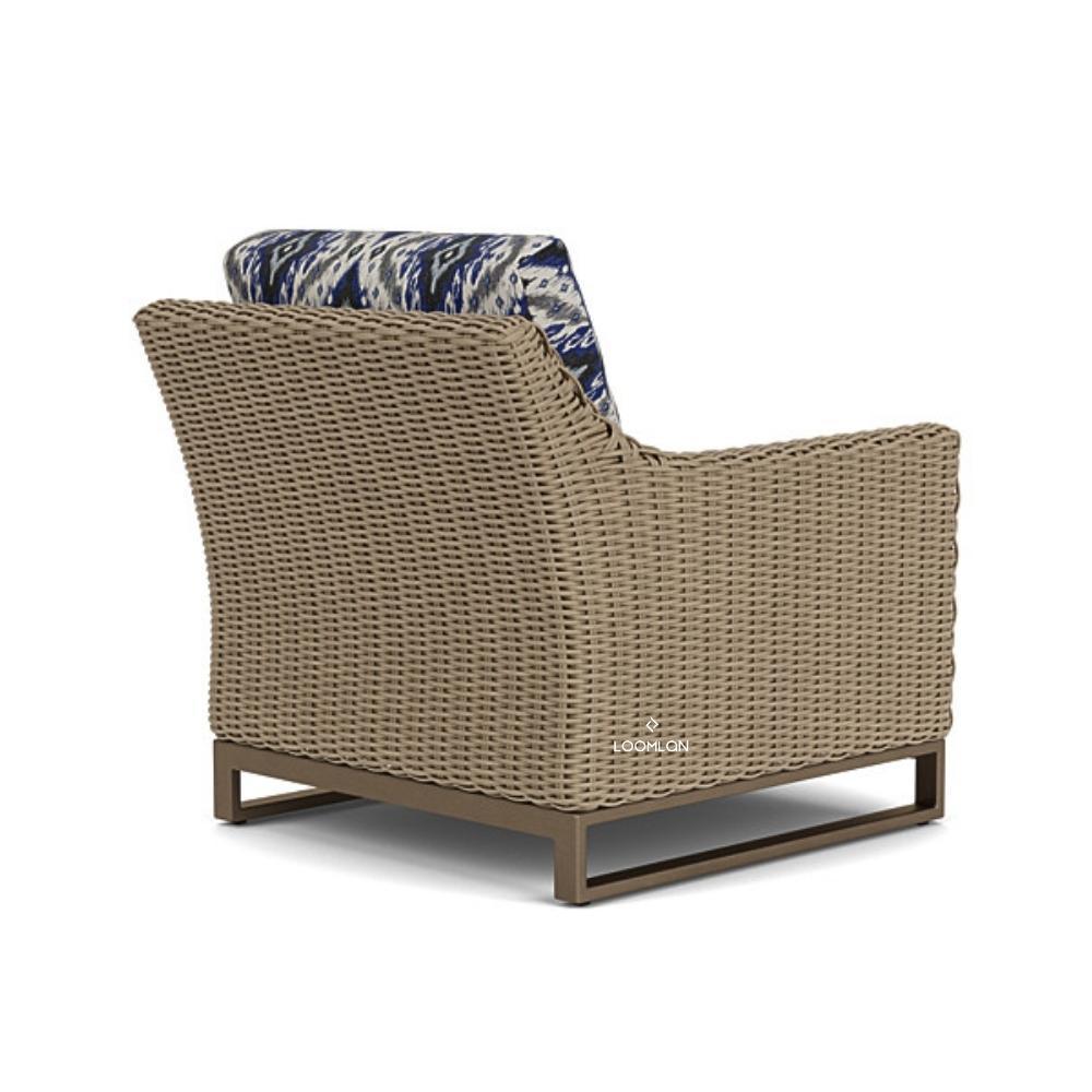 Milan Lounge Chair Premium Wicker Furniture Made In USA - Uptown Sebastian