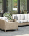Milan Loveseat Premium Wicker Furniture Made In USA Lloyd Flanders - Uptown Sebastian