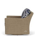 Milan Swivel Glider Lounge Chair Premium Wicker Furniture Made In USA - Uptown Sebastian