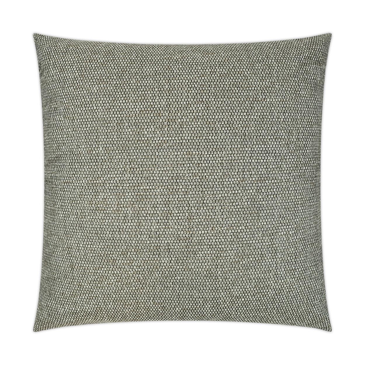 Mirante Granite Solid Grey Large Throw Pillow With Insert - Uptown Sebastian