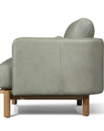 Modern Handmade Nubuck Leather Accent Chair Margot - Uptown Sebastian