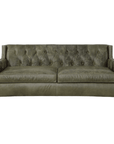 Modern Leather Sofa - 90 Inch Henry Top Grain Leather Couch - Uptown Sebastian