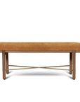 Modern Upholstered Suede Bedroom Bench Preston - Uptown Sebastian