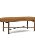 Modern Upholstered Suede Bedroom Bench Preston - Uptown Sebastian