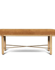 Modern Upholstered Suede Bedroom Bench Preston - Uptown Sebastian