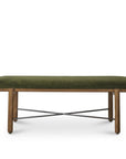 Modern Upholstered Suede Bedroom Bench Preston - Uptown Sebastian