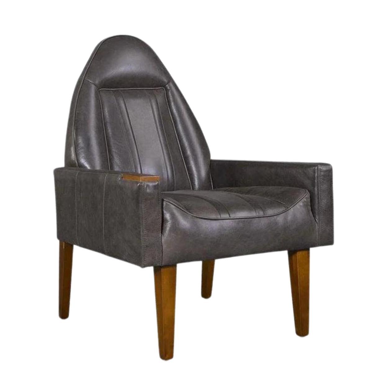 Monte Carlo Car Seat Leather Accent Chair Custom Made to Order - Uptown Sebastian