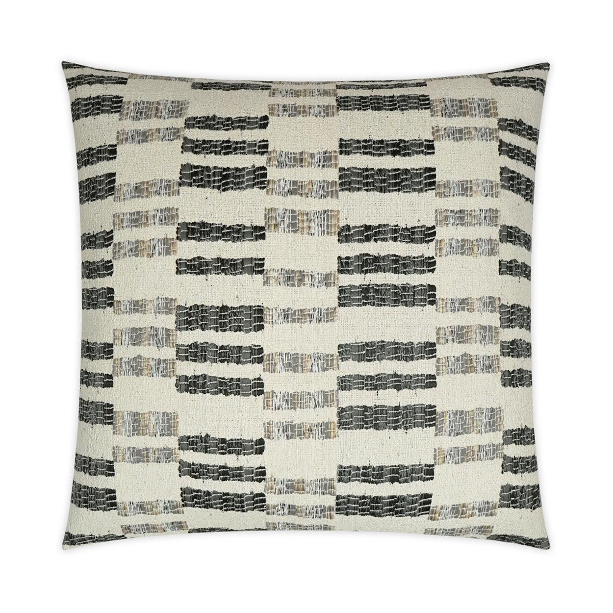 Mundo Western Chic Global Grey Large Throw Pillow With Insert - Uptown Sebastian