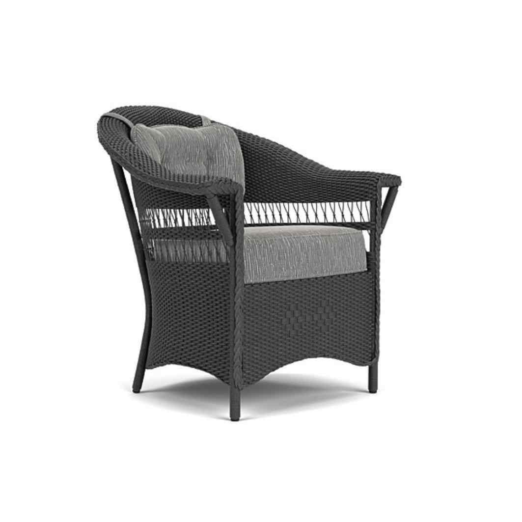 Nantucket Dining Armchair Premium Wicker Furniture Lloyd Flanders - Uptown Sebastian