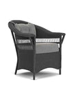 Nantucket Dining Armchair Premium Wicker Furniture Lloyd Flanders - Uptown Sebastian