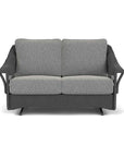 Nantucket Loveseat Glider Premium Wicker Furniture Lloyd Flanders - Uptown Sebastian