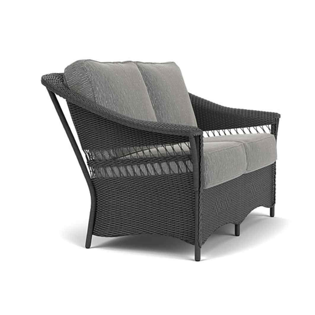 Nantucket Loveseat Premium Wicker Furniture Lloyd Flanders - Uptown Sebastian