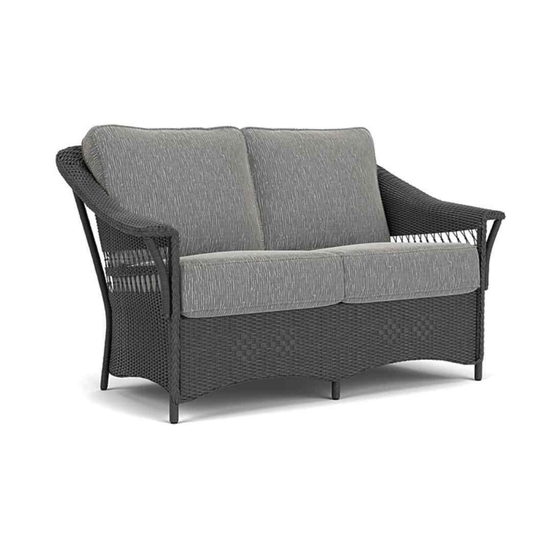 Nantucket Loveseat Premium Wicker Furniture Lloyd Flanders - Uptown Sebastian