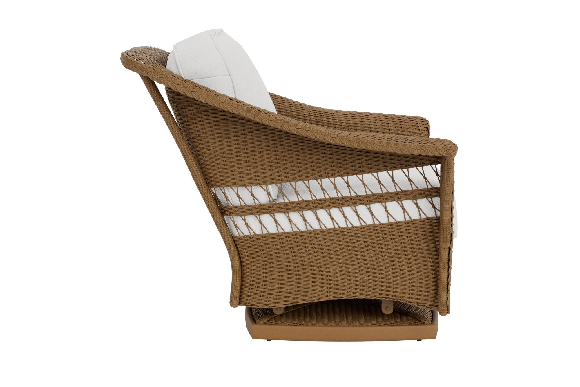 Lloyd Flanders Nantucket Swivel Glider Lounge Chair