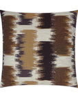 Nila Max Caramel Western Chic Brown Large Throw Pillow With Insert - Uptown Sebastian