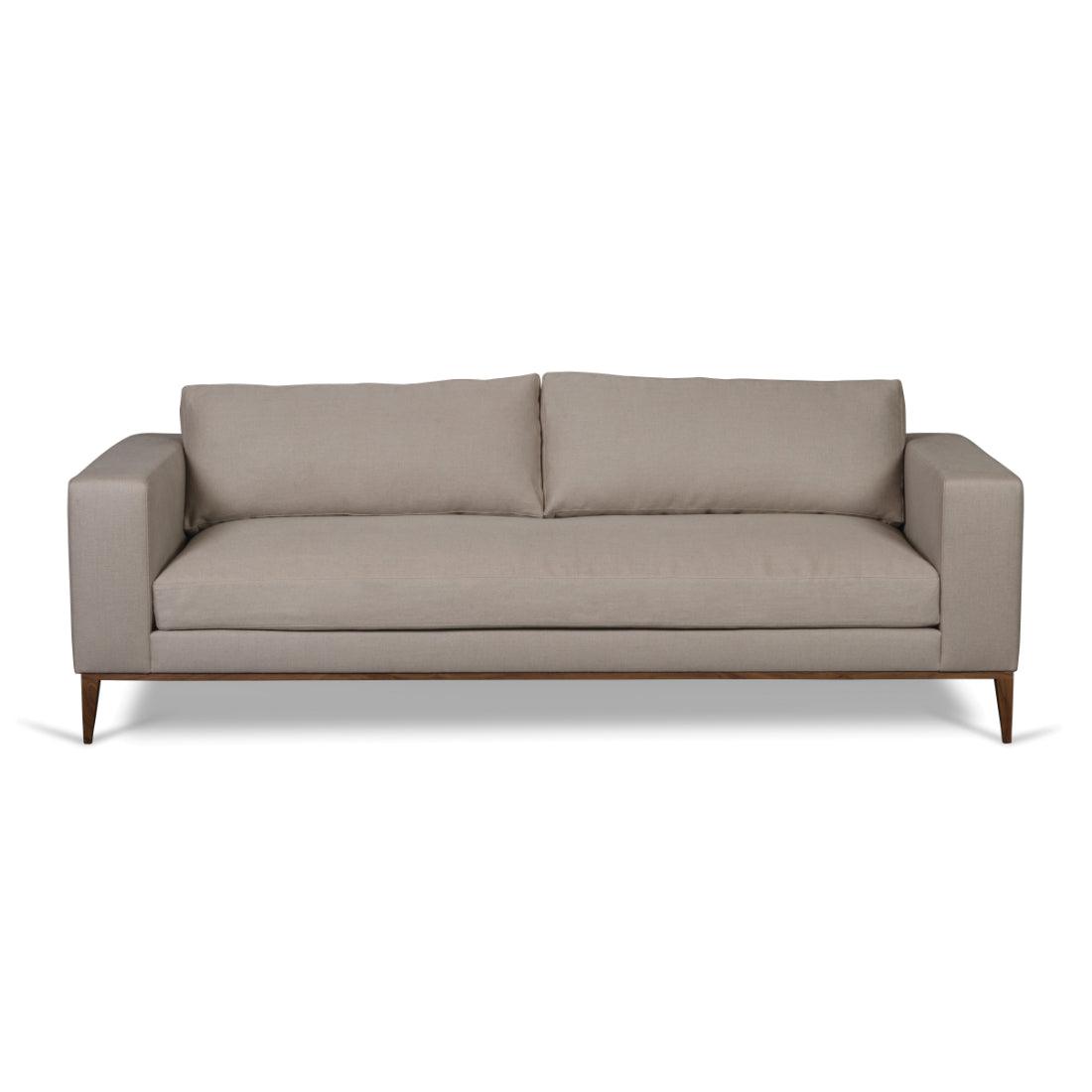 Orson Classic and Sustainable Custom Leather Couch - Uptown Sebastian