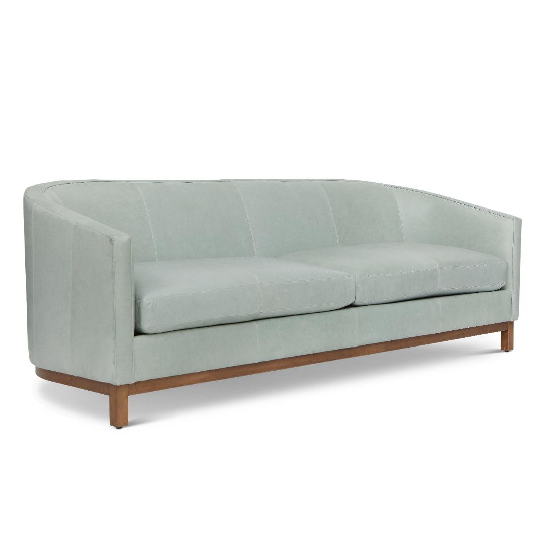 Pippa Luxurious Leather Sofa Made to Order - Uptown Sebastian