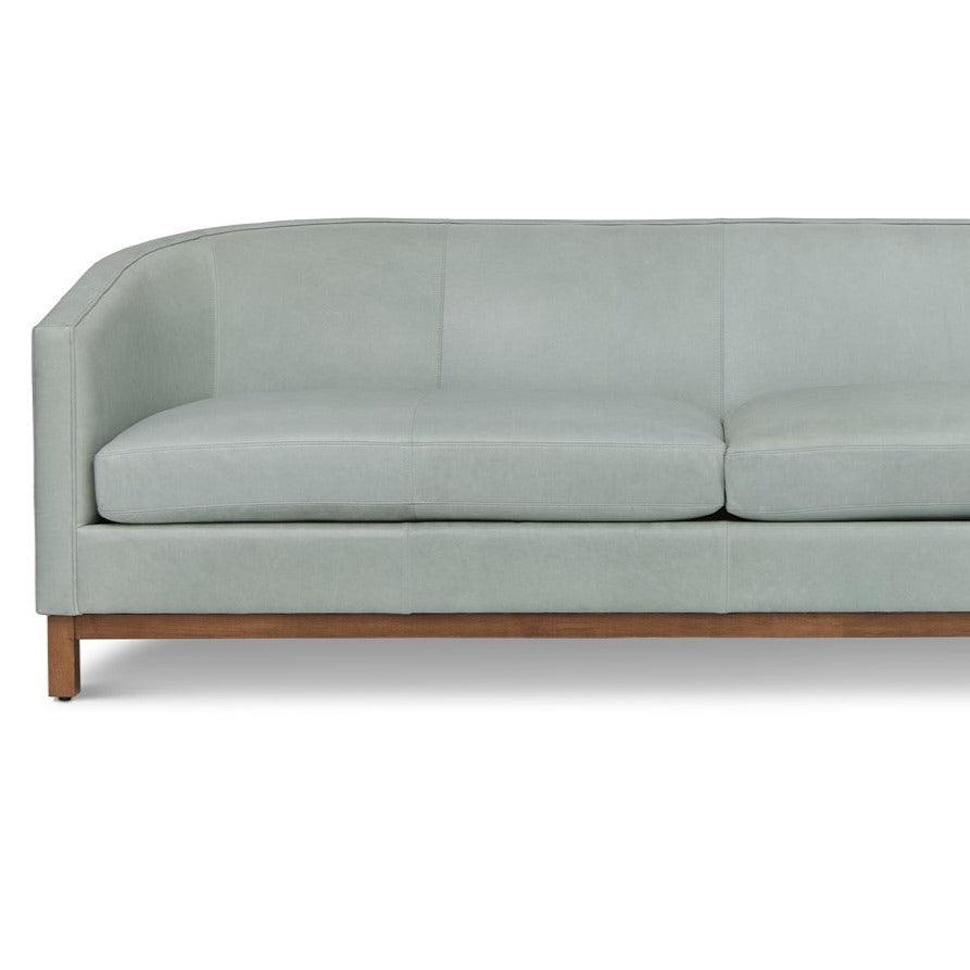 Pippa Luxurious Leather Sofa Made to Order - Uptown Sebastian