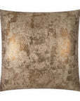 Pitone Bronze Animal Glam Bronze Large Throw Pillow With Insert - Uptown Sebastian