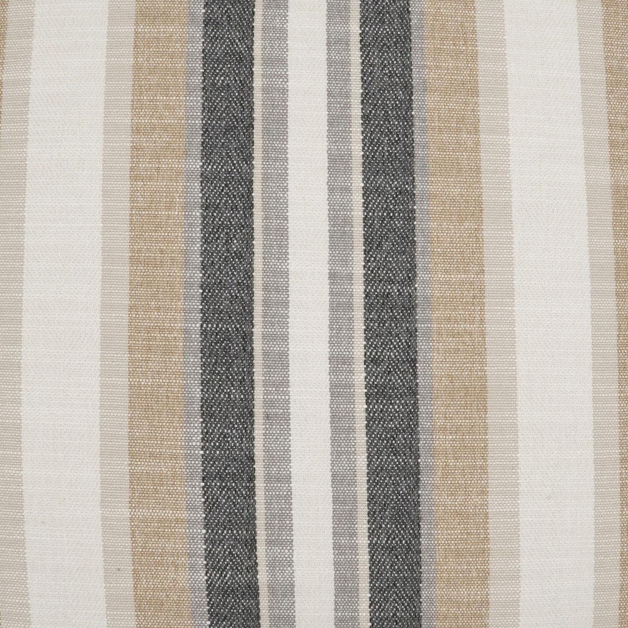 Ponce Western Chic Stripes Tan Taupe Large Throw Pillow With Insert - Uptown Sebastian