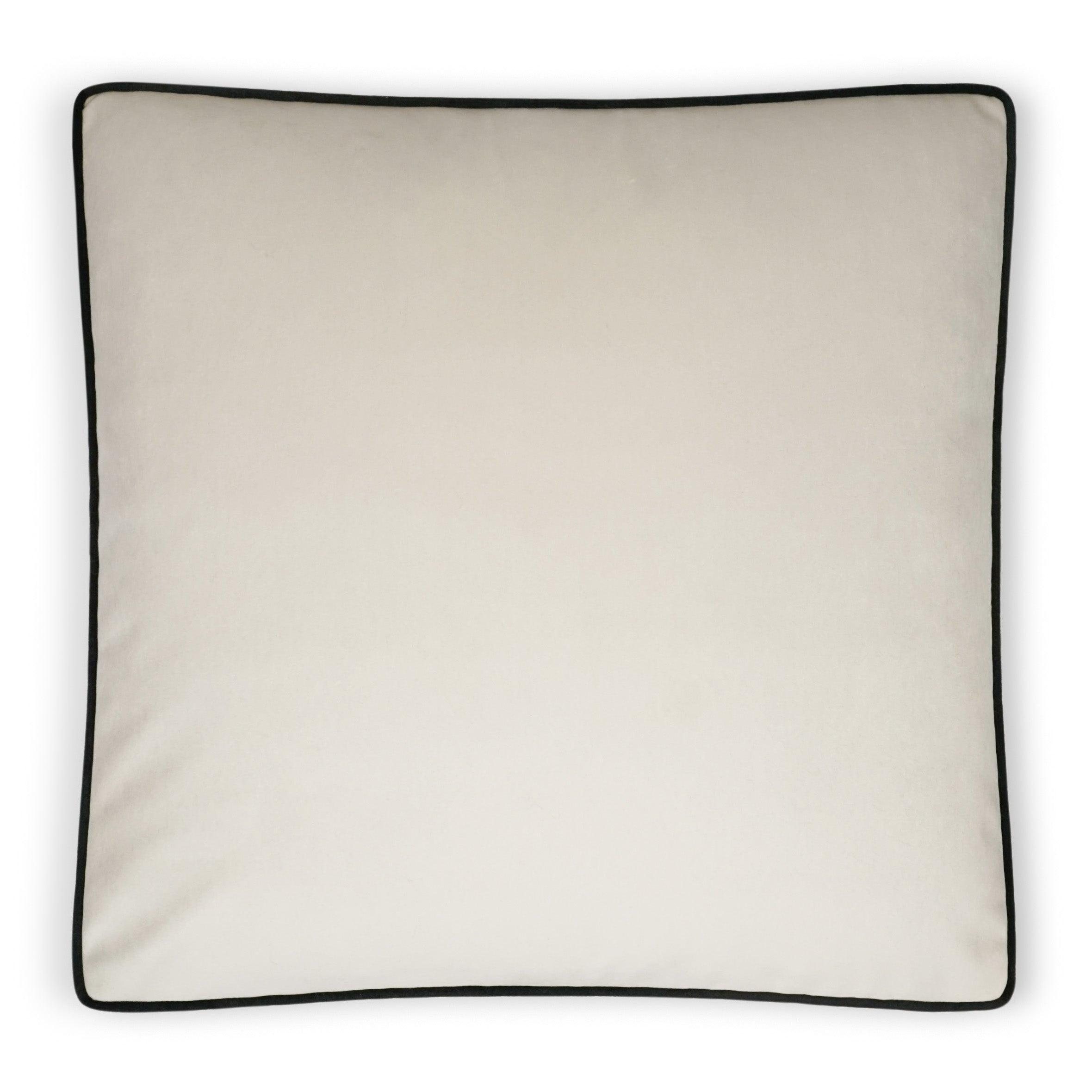 Posh Box Ivory Solid Ivory Large Throw Pillow With Insert - Uptown Sebastian