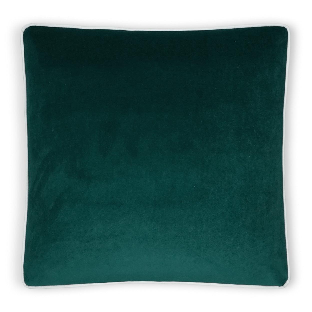 Posh Box Teal Solid Turquoise Teal Large Throw Pillow With Insert - Uptown Sebastian