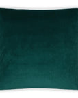 Posh Box Teal Solid Turquoise Teal Large Throw Pillow With Insert - Uptown Sebastian