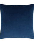 Posh Duo Royal Solid Navy Large Throw Pillow With Insert - Uptown Sebastian