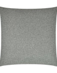 Prelude Pewter Solid Grey Large Throw Pillow With Insert - Uptown Sebastian