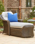 Reflections Wicker Day Chaise Lounge With Sunbrella Cushions - Uptown Sebastian