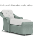 Reflections Wicker Day Chaise Lounge With Sunbrella Cushions - Uptown Sebastian