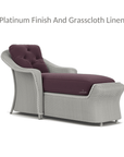 Reflections Wicker Day Chaise Lounger With Side Table 2PC Set - Uptown Sebastian